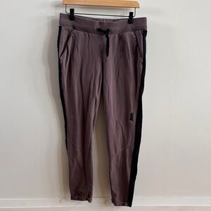 Reebok Mauve and Black Track Pants